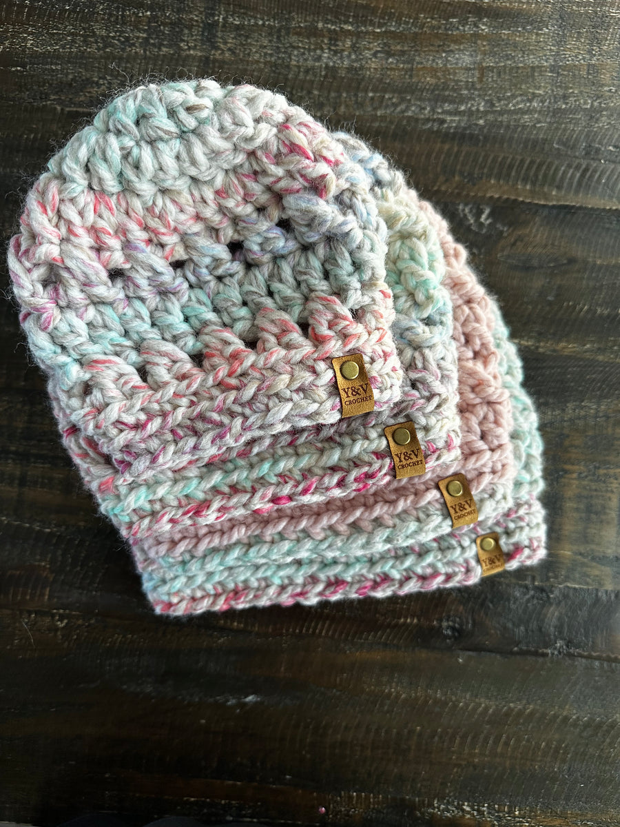 The Crossroads Beanie Pattern – Y&V Crochet