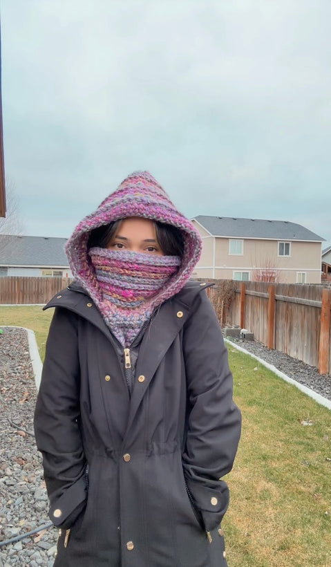 Ready to ship Starflake Cowl/hood