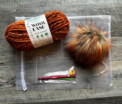 Fall leaves and foxie